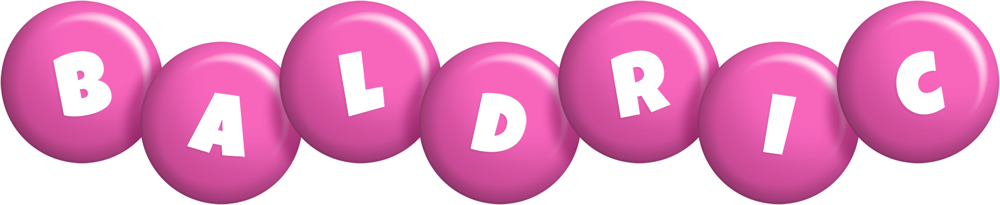 Baldric candy-pink logo
