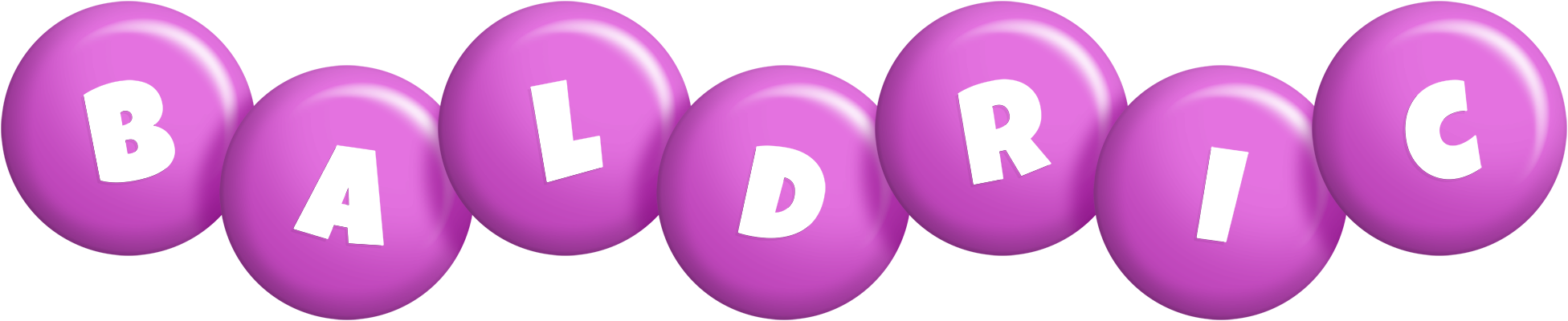 Baldric candy-purple logo