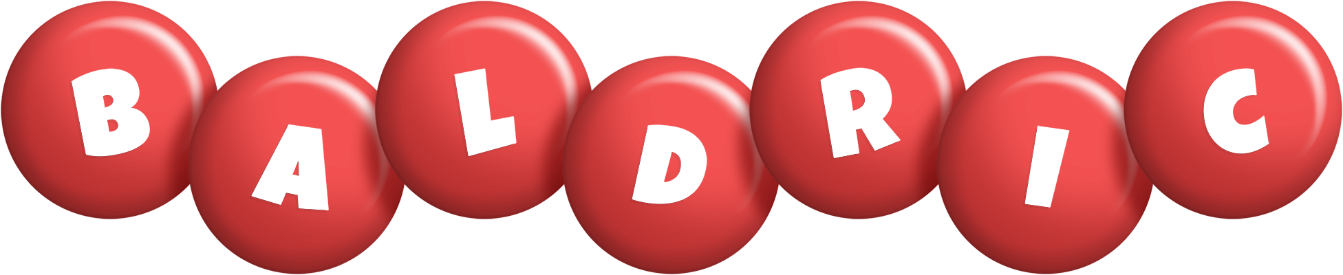 Baldric candy-red logo