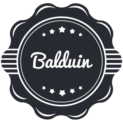 Balduin badge logo