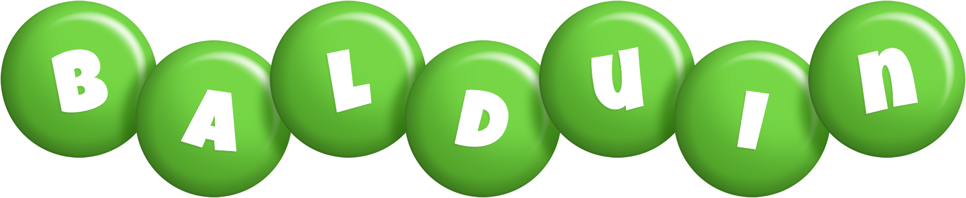 Balduin candy-green logo