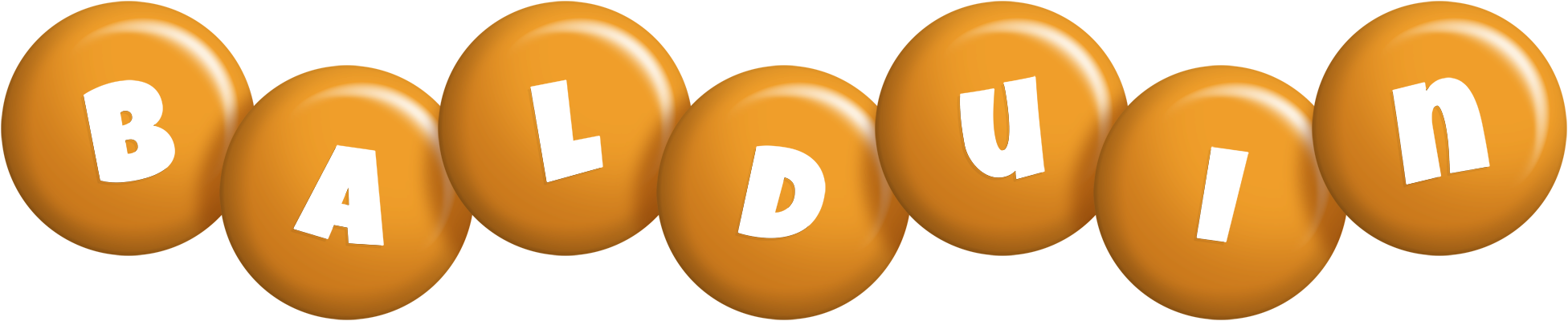 Balduin candy-orange logo