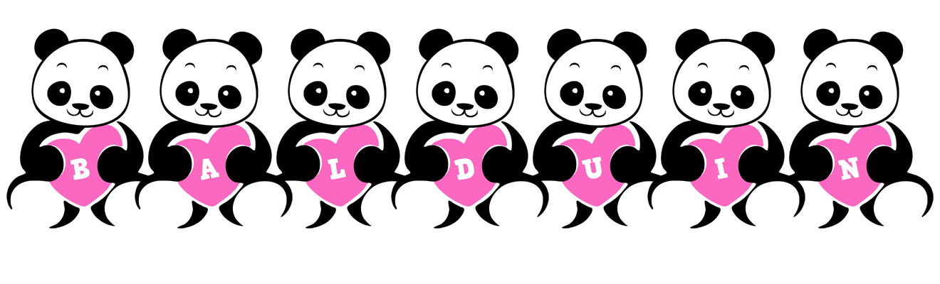 Balduin love-panda logo