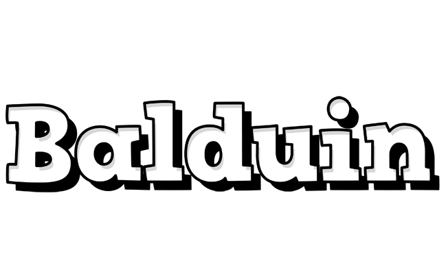 Balduin snowing logo