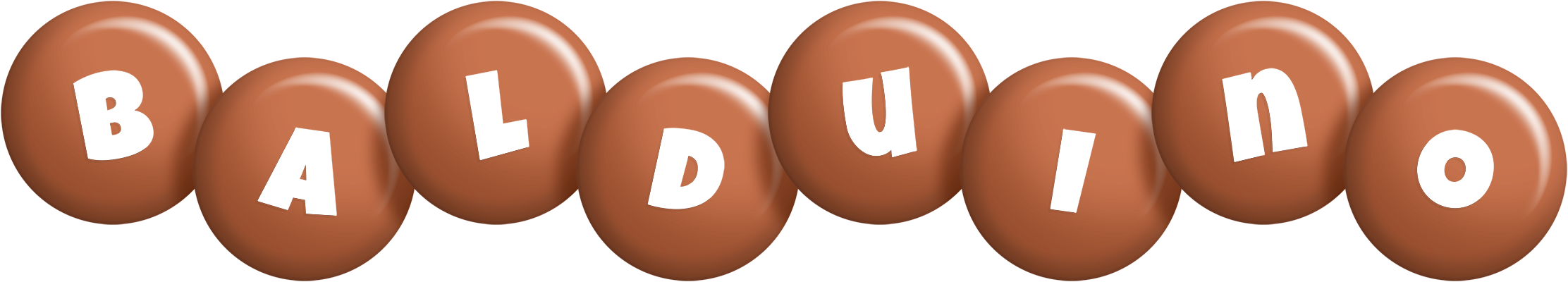 Balduino candy-brown logo