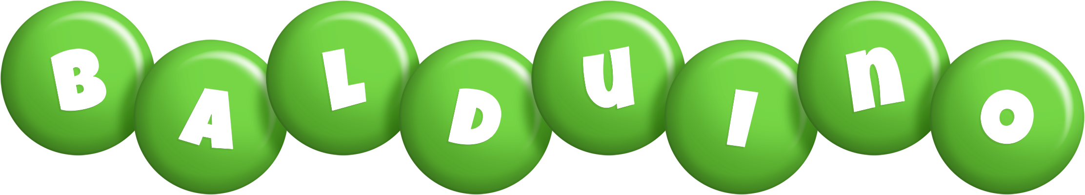 Balduino candy-green logo
