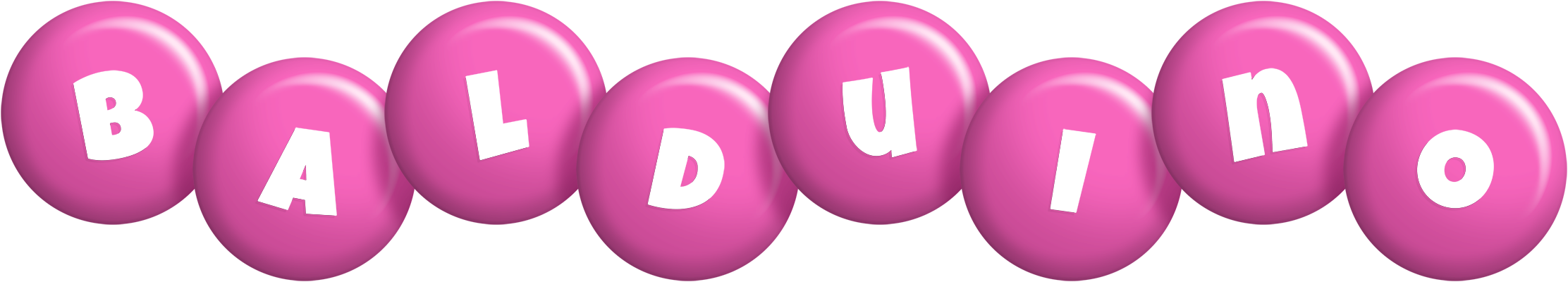 Balduino candy-pink logo