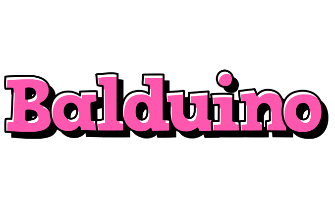 Balduino girlish logo