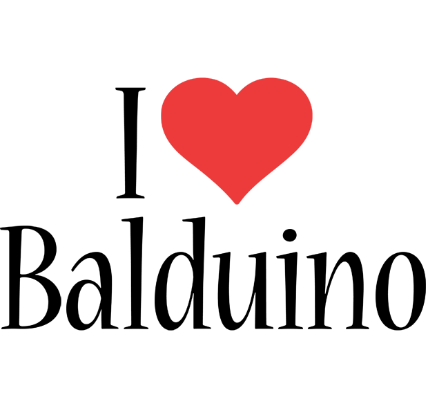 Balduino i-love logo