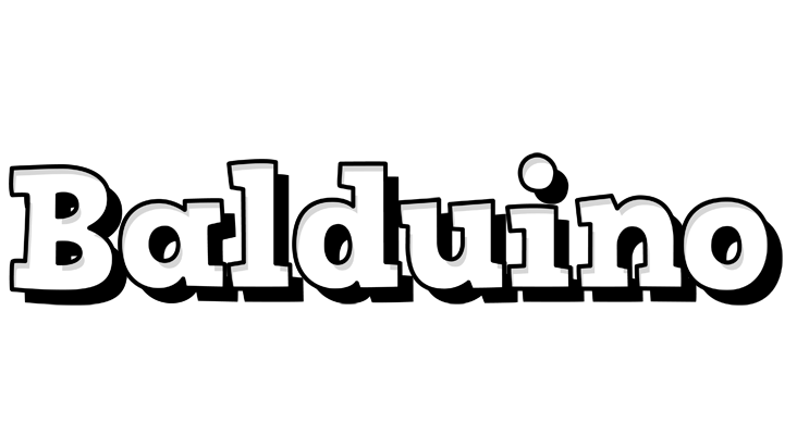 Balduino snowing logo