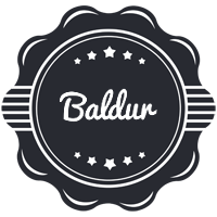 Baldur badge logo