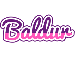 Baldur cheerful logo