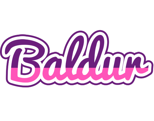 Baldur cheerful logo