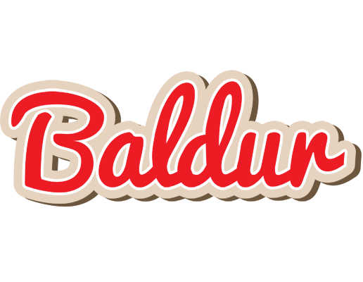 Baldur chocolate logo