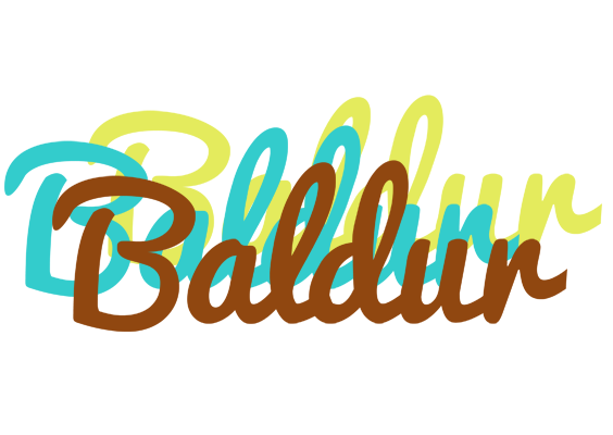 Baldur cupcake logo