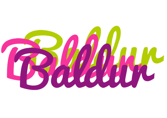 Baldur flowers logo