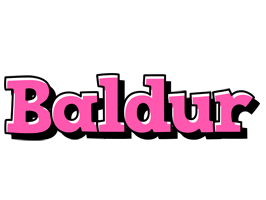 Baldur girlish logo