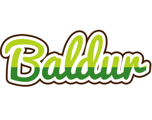 Baldur golfing logo