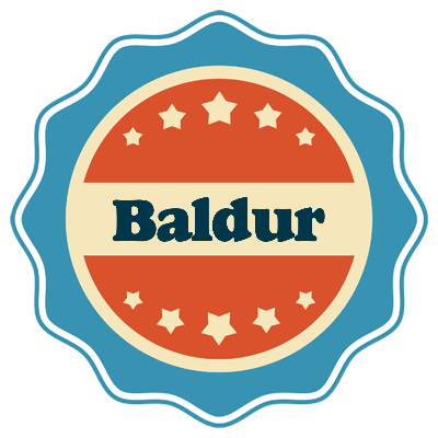 Baldur labels logo