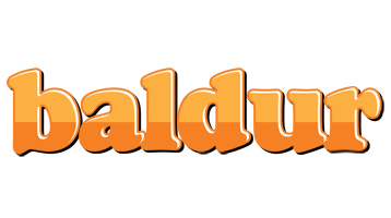 Baldur orange logo