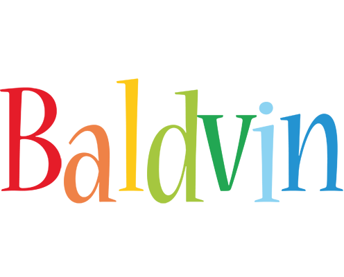 Baldvin birthday logo