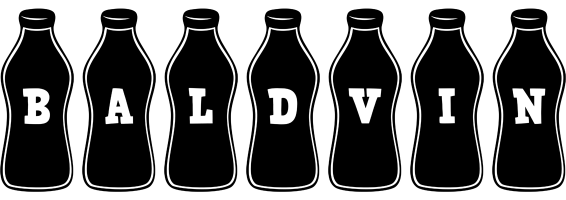 Baldvin bottle logo