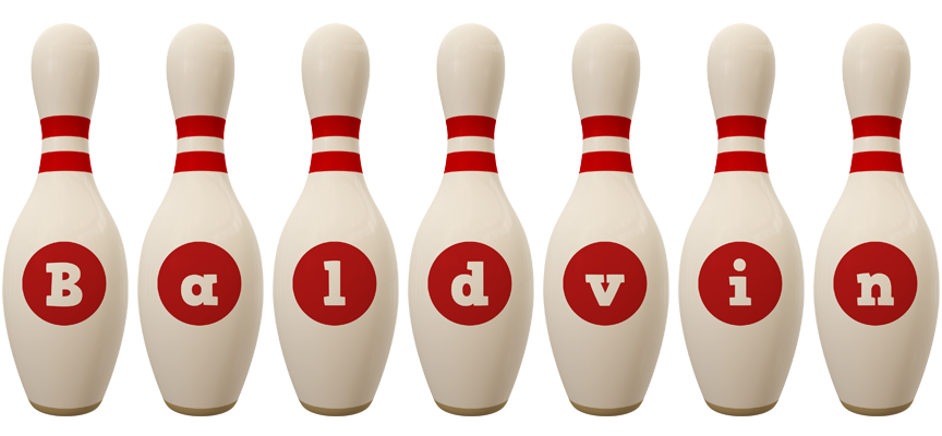 Baldvin bowling-pin logo