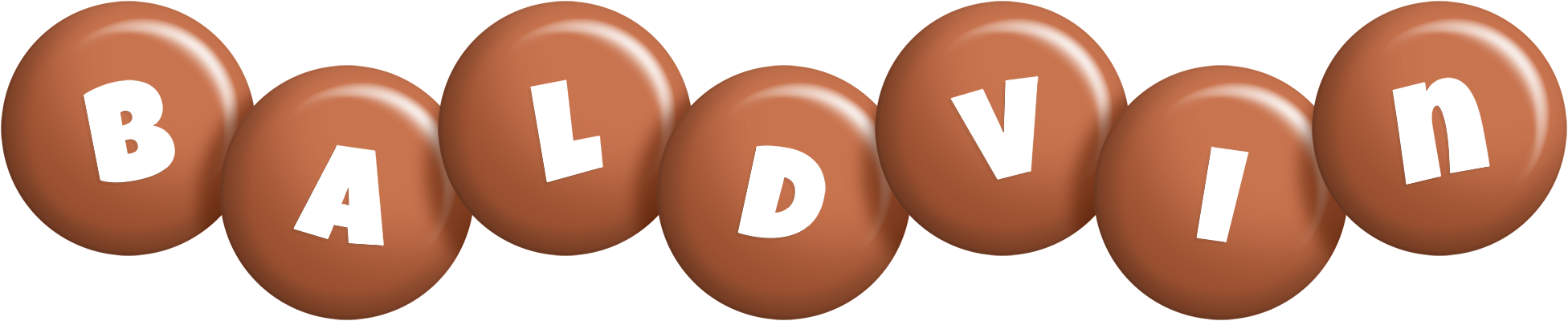 Baldvin candy-brown logo
