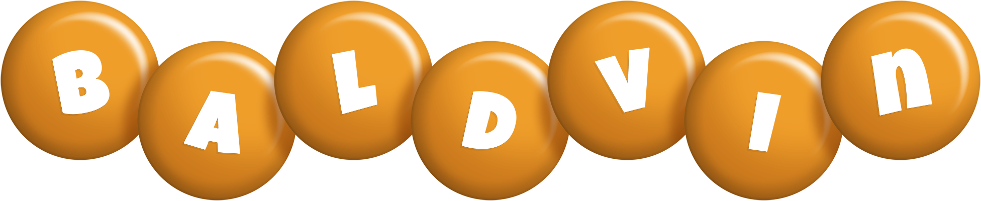 Baldvin candy-orange logo