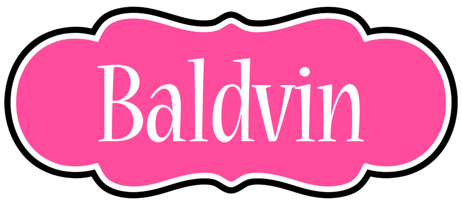 Baldvin invitation logo