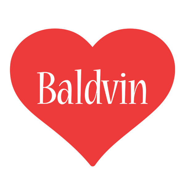 Baldvin love logo