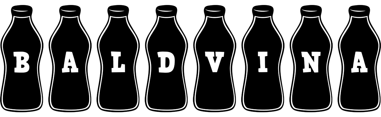 Baldvina bottle logo