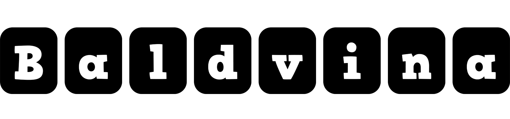 Baldvina box logo