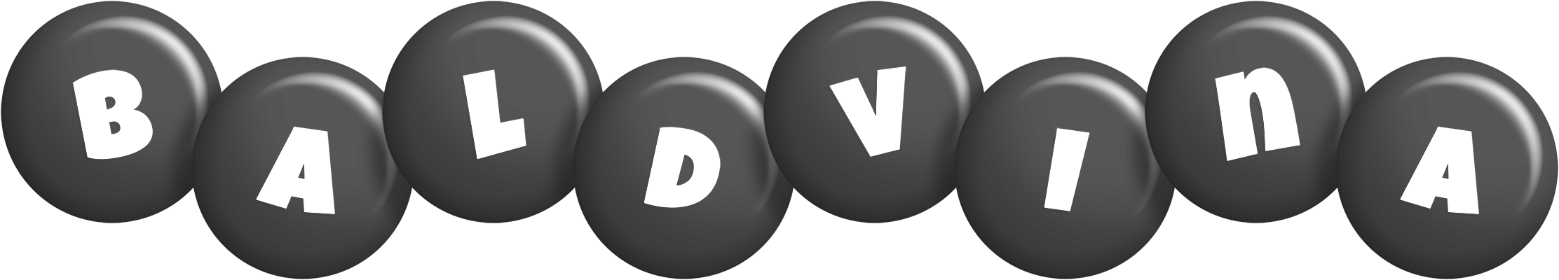 Baldvina candy-black logo