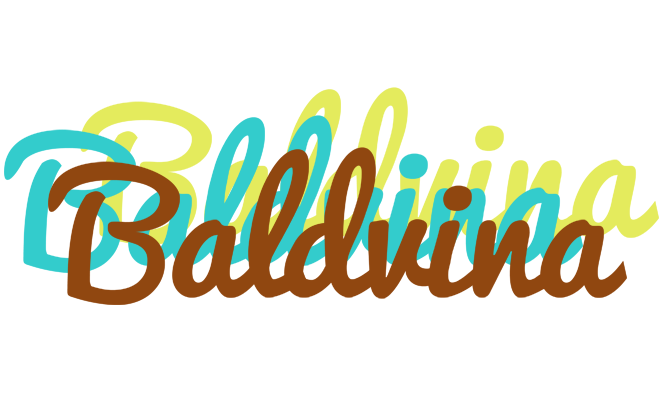 Baldvina cupcake logo