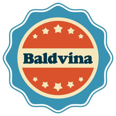 Baldvina labels logo