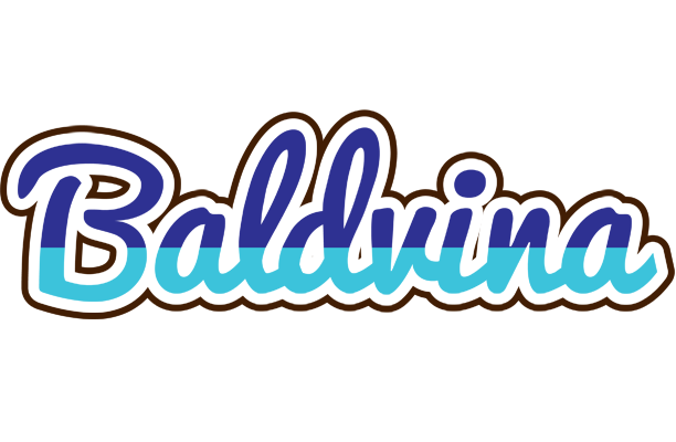 Baldvina raining logo