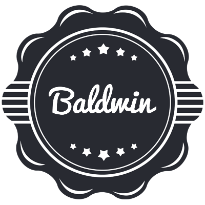 Baldwin badge logo