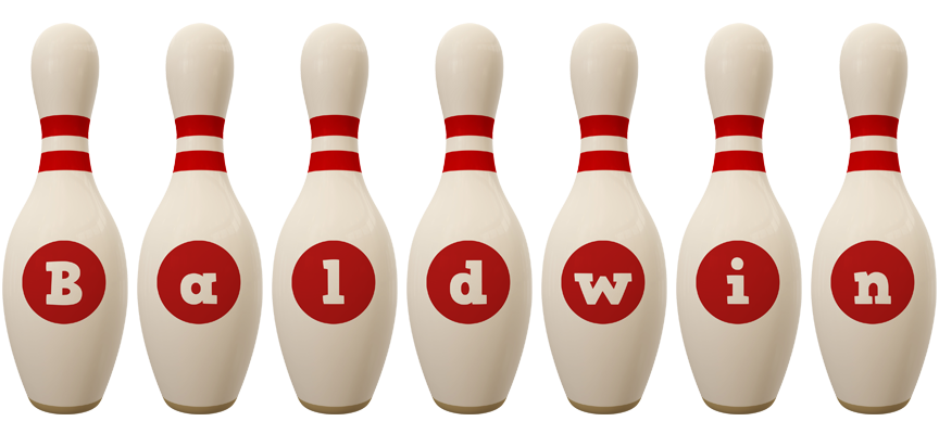 Baldwin bowling-pin logo