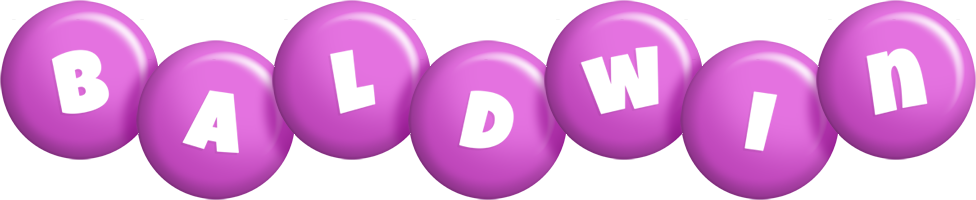 Baldwin candy-purple logo