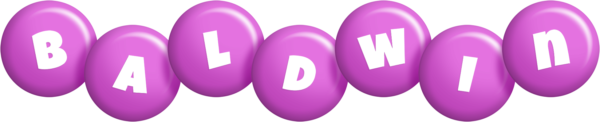 Baldwin candy-purple logo