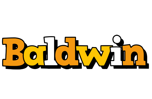 Baldwin cartoon logo