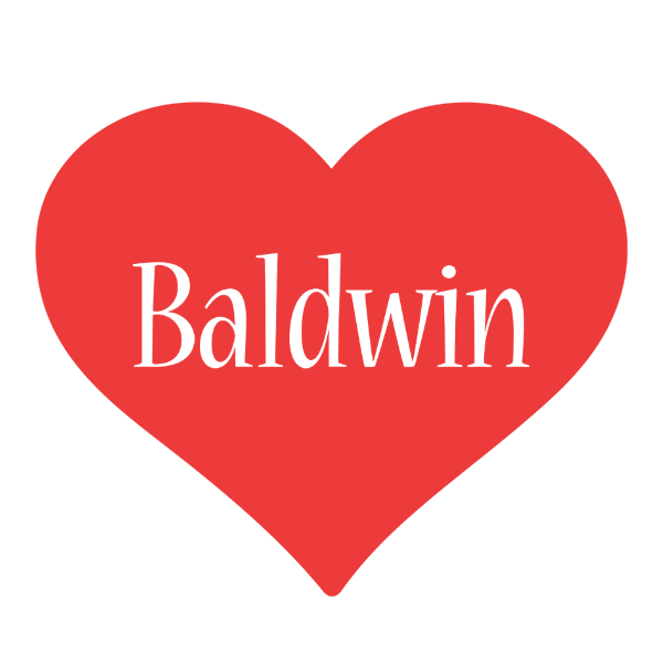 Baldwin love logo
