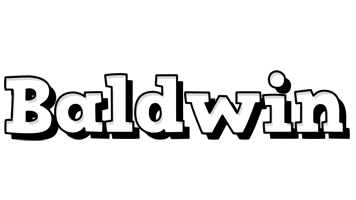 Baldwin snowing logo