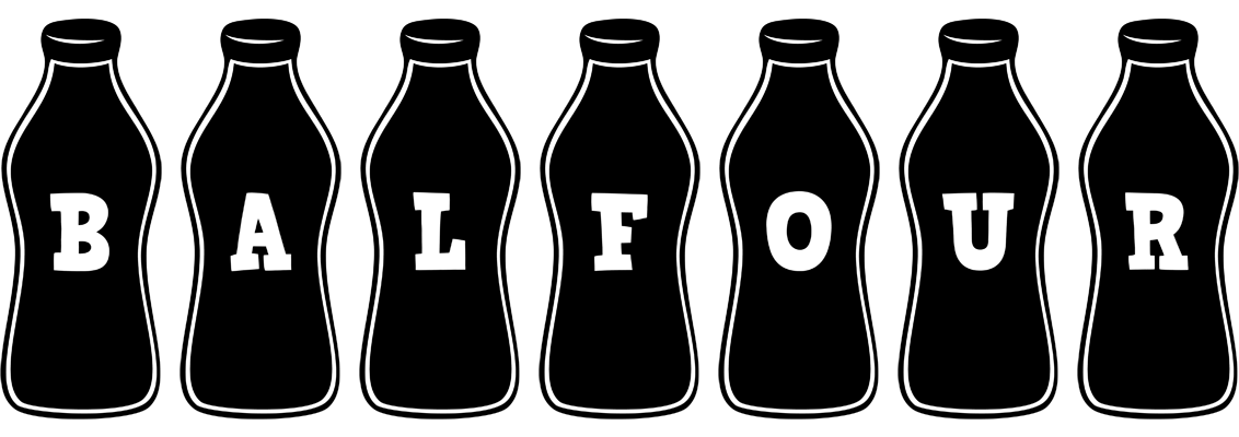 Balfour bottle logo