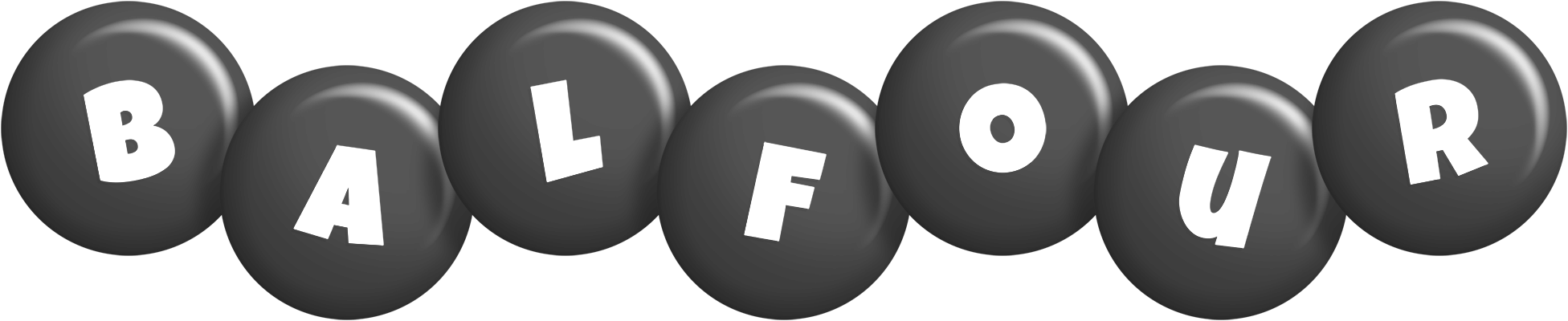Balfour candy-black logo