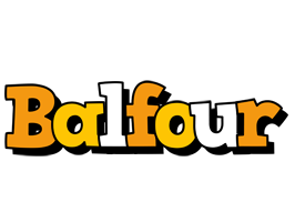 Balfour cartoon logo