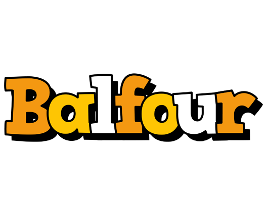 Balfour cartoon logo