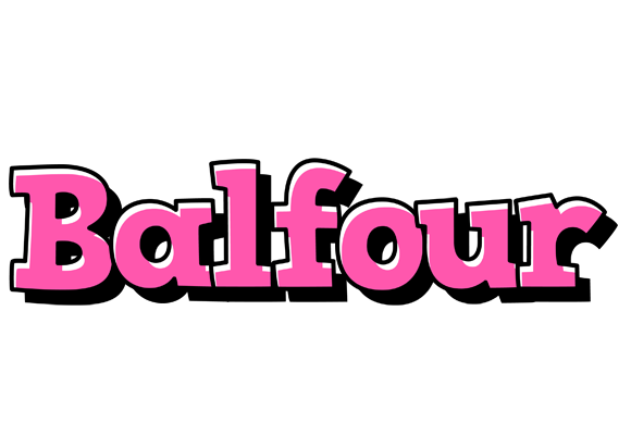 Balfour girlish logo