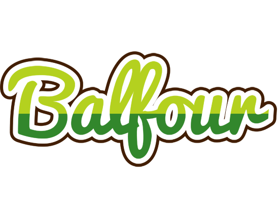 Balfour golfing logo